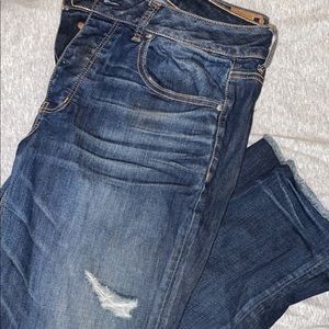 American eagle dark wash denim  jeans